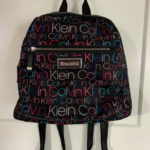 Calvin Klein Handbags - Calvin Klein Medium Multicolored Backpack